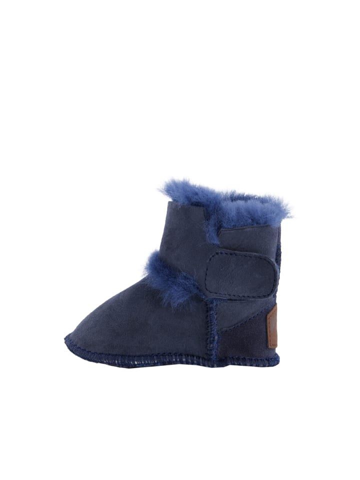 Warmbat Hausschuhe Hay Baby Bootie in Dark Navy günstig kaufen