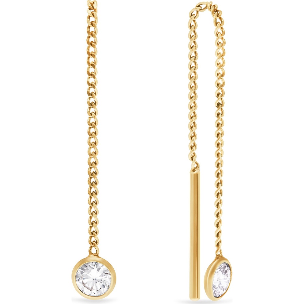 FAVS Boucles d'oreilles 375 Or jaune Boucles d'oreilles
