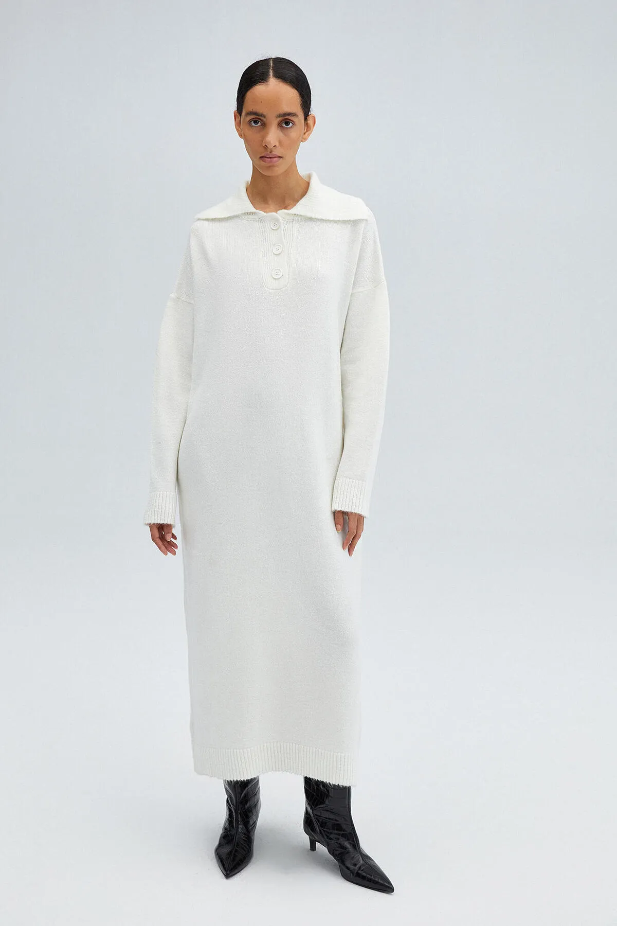 Touché Privé  Strickkleid mit Rollkragen
