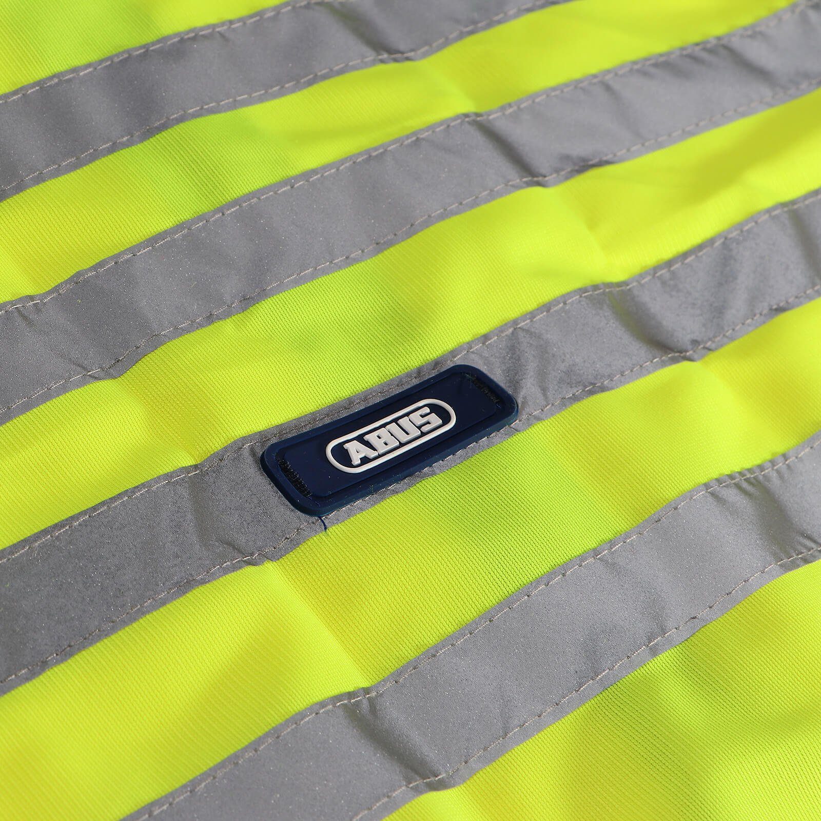 ABUS Warnweste ABUS Kinder Warnweste Lumino Reflex mit Reflektoren und Reißverschlus Reflektoren, Fluoreszierend