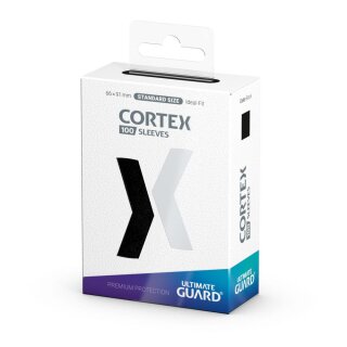 Ultimate Guard Cortex Sleeves Standardgröße Matt-Schwarz (100)