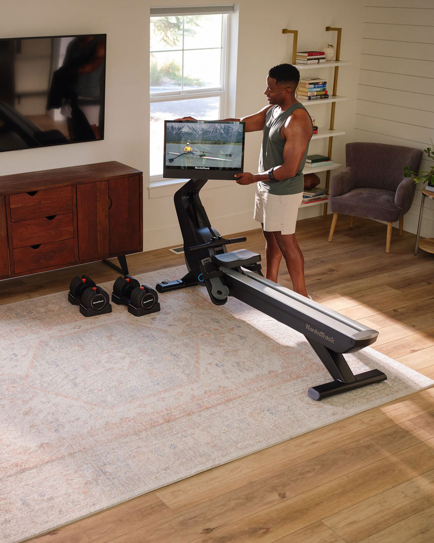 Rower Nordictrack Rw900 + Ifit Pro Annual NTRW19425-INT+ IFIT1