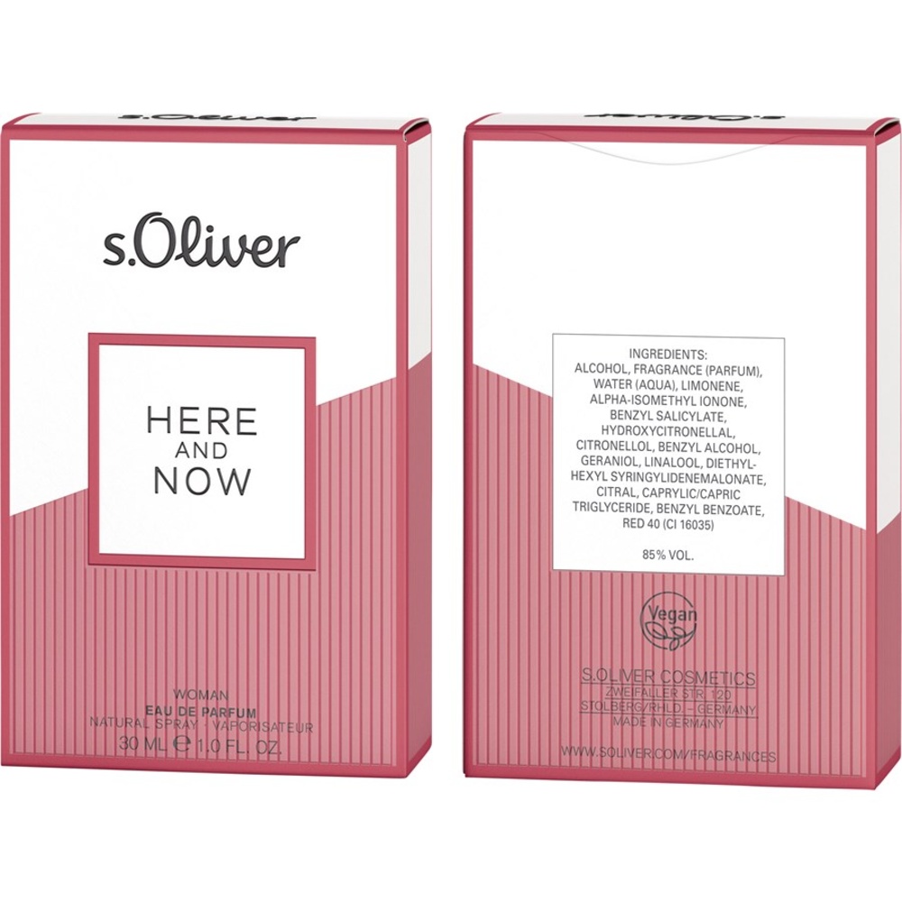s.Oliver Here And Now Eau de Parfum Spray Parfum