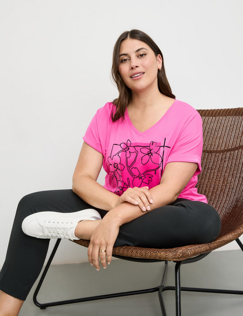 T-Shirt mit Frontprint