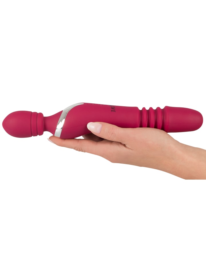 Javida Massagestab Warming & Thrusting Vibe in rot günstig kaufen onesize