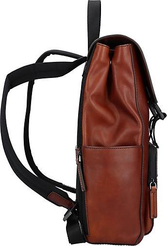 The Bridge Damiano Rucksack Leder 38 cm Laptopfach