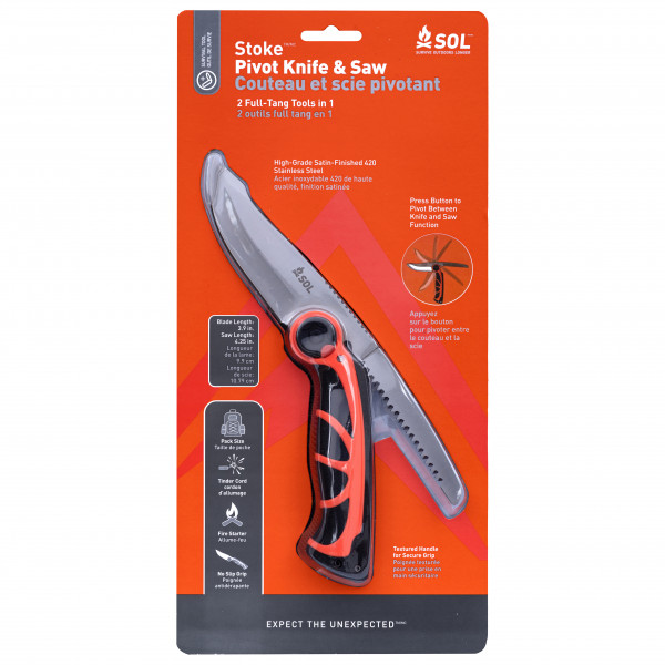 SOL - Stoke Pivot Knife & Saw - Messer