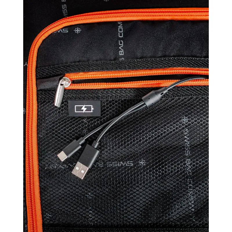 Swiss Bags Tourist Handgepäckstrolley S (55 cm) - Orange