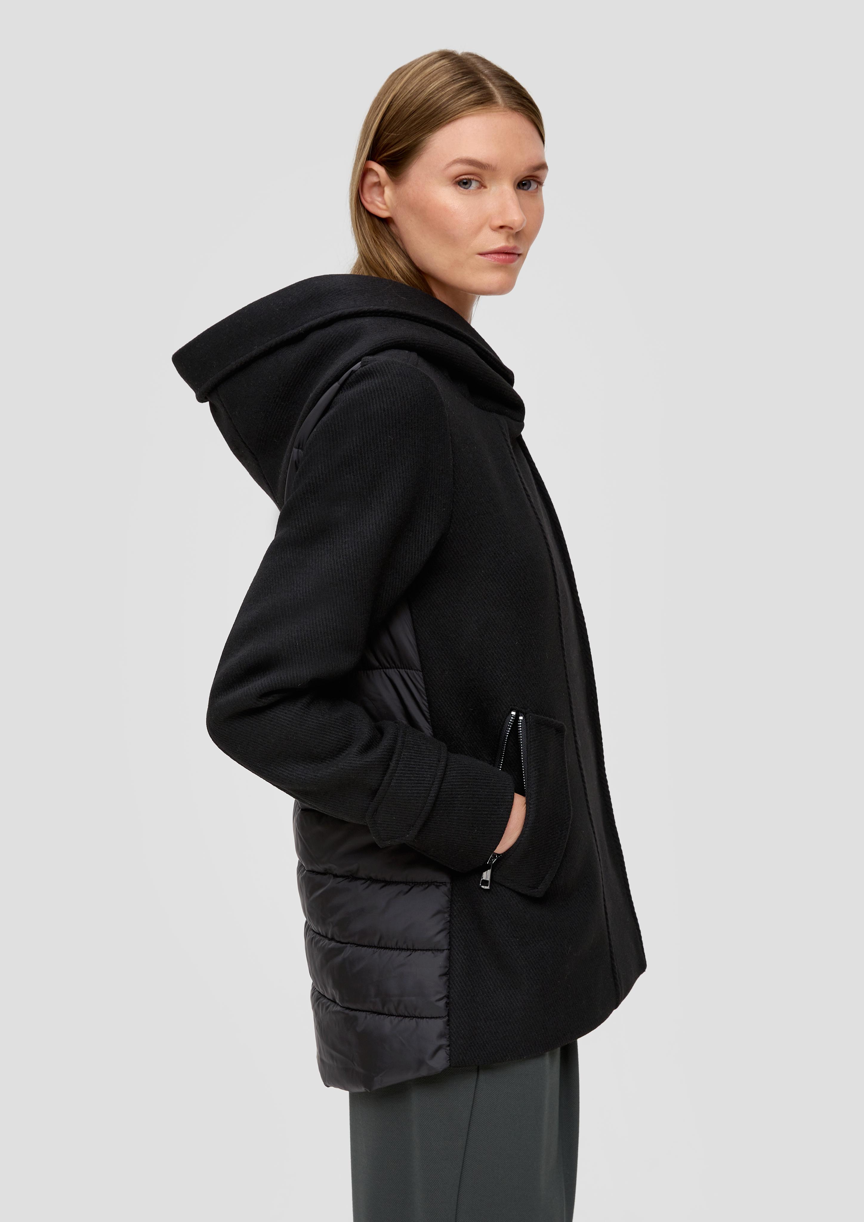 Jacke im Fabricmix  2133510-9999