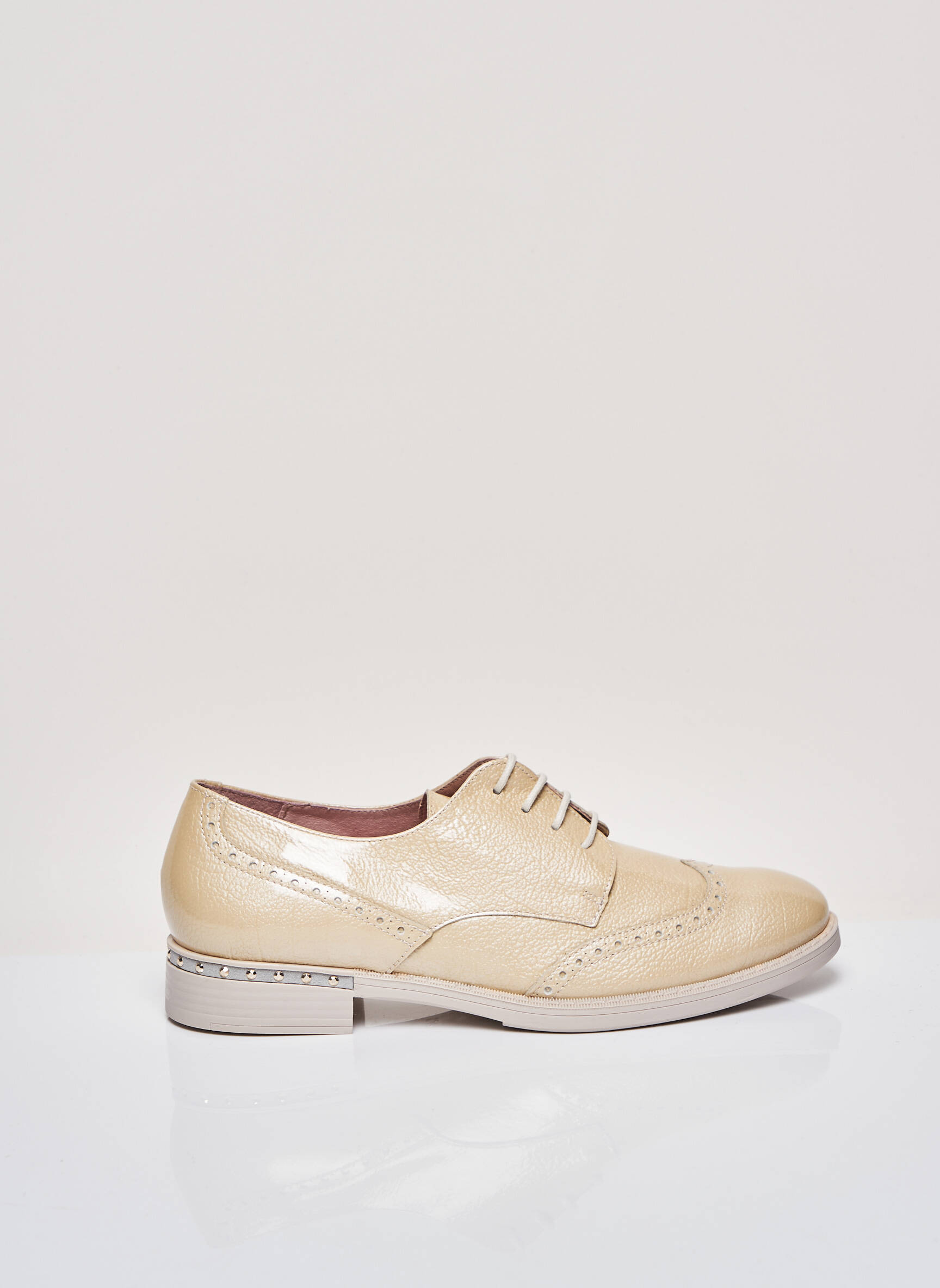 Wonders Derby Femme couleur beige