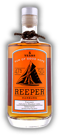 Reeper Rum Hamburg 5 Years 47% Reeper Rum Hamburg 5 Years 47%  Alter 5 J. - 0,5	 Liter - Vol 47%