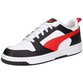PUMA Rebound v6 Low Sneaker in weiß