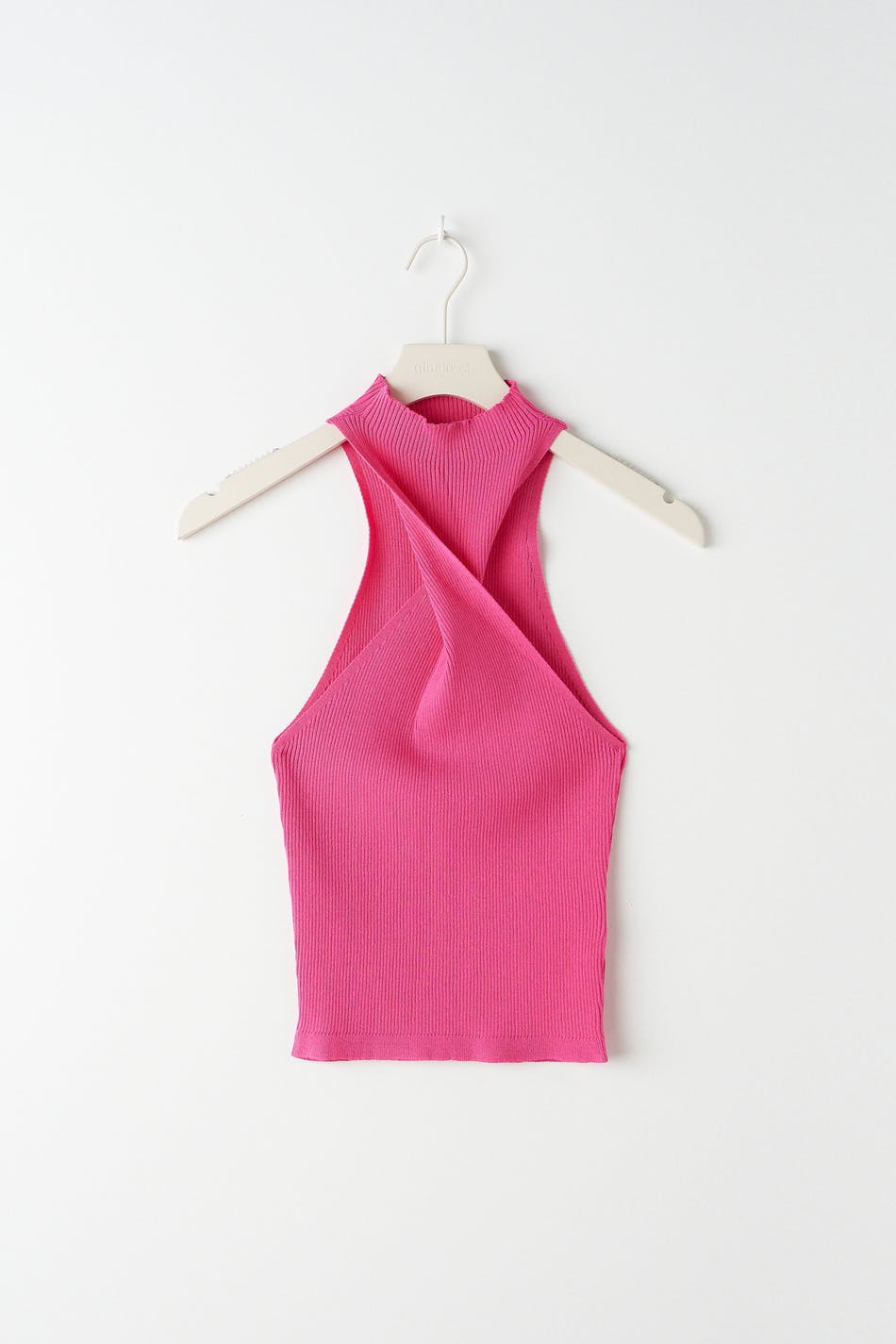 Twist knitted top