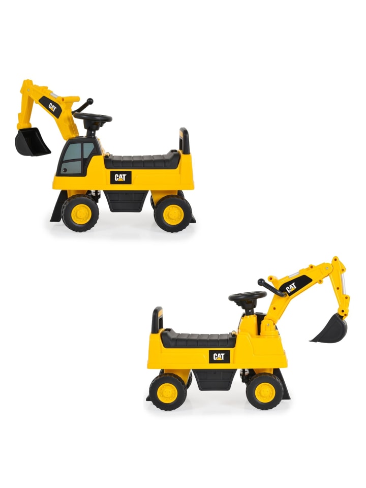 Moni Rutschfahrzeug Bagger CAT 662 in gelb günstig kaufen onesize