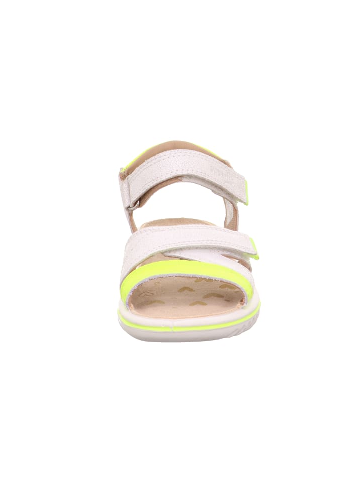 superfit Sandale SPARKLE in Weiß/Gelb günstig kaufen