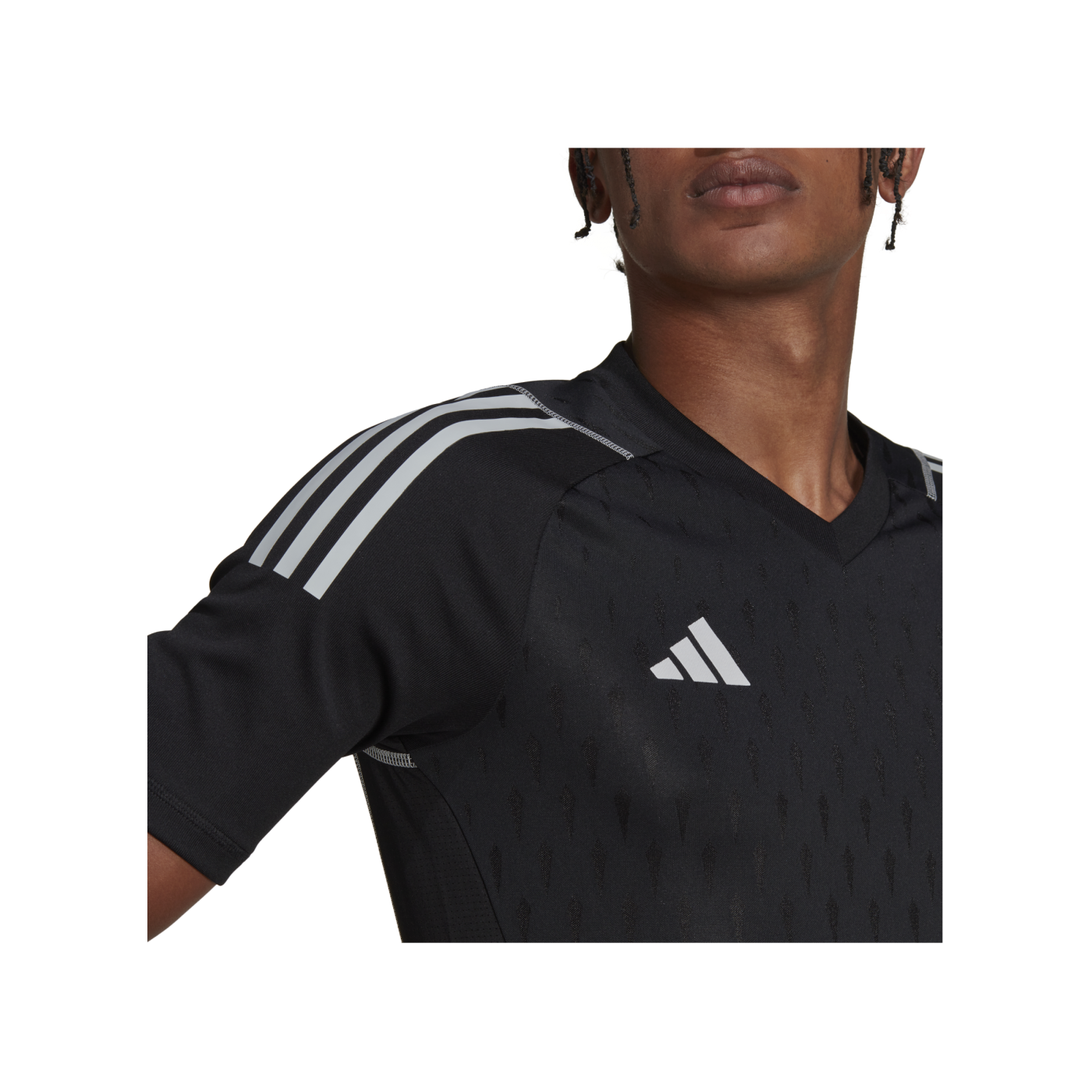 adidas Tiro 23 Pro Torwarttrikot Kurzarm Schwarz