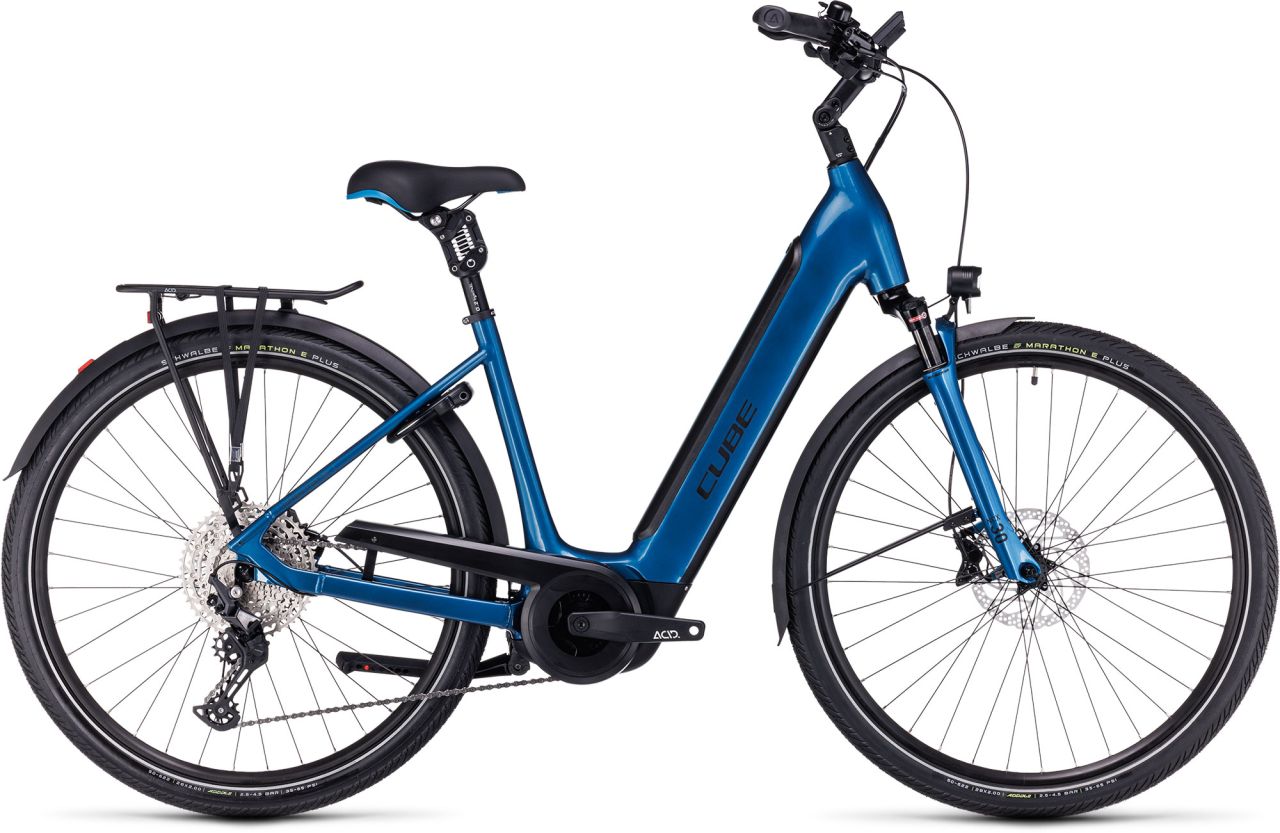 Cube Supreme Sport Hybrid EXC 625 Easy Entry blue´n´black kaufen | Bike-Discount