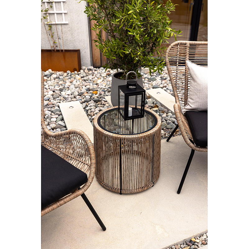 Home Lykt Slettnes 14x14x25 cm sort