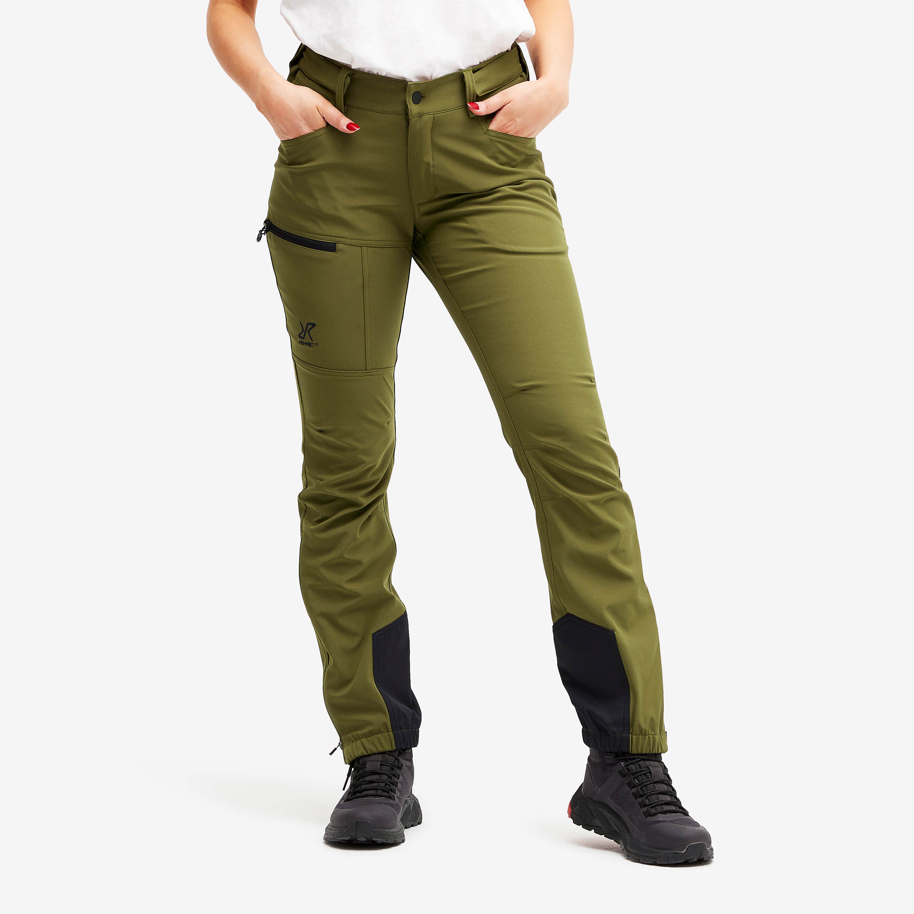 Trail Pants Femme Dark Olive