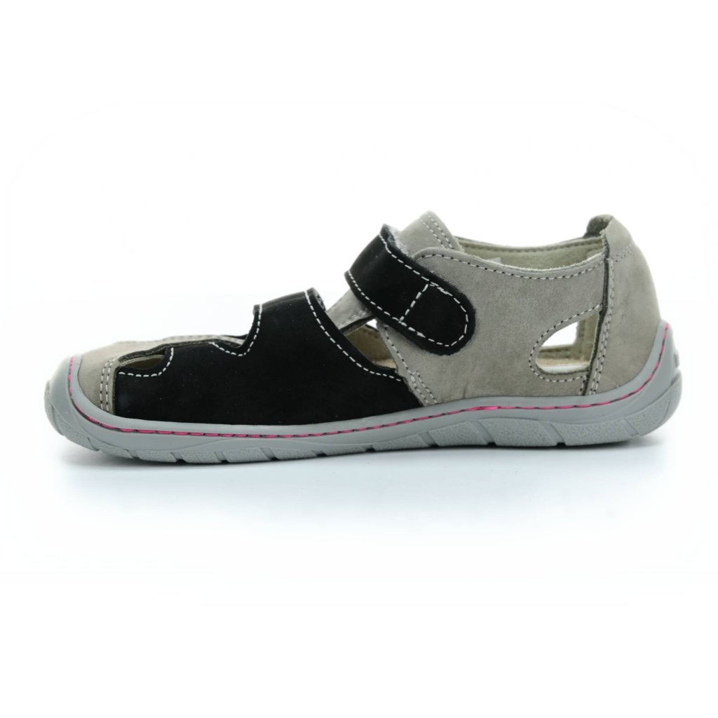 Fare Barfußsandalen 5261252 schwarz-pink (bare)