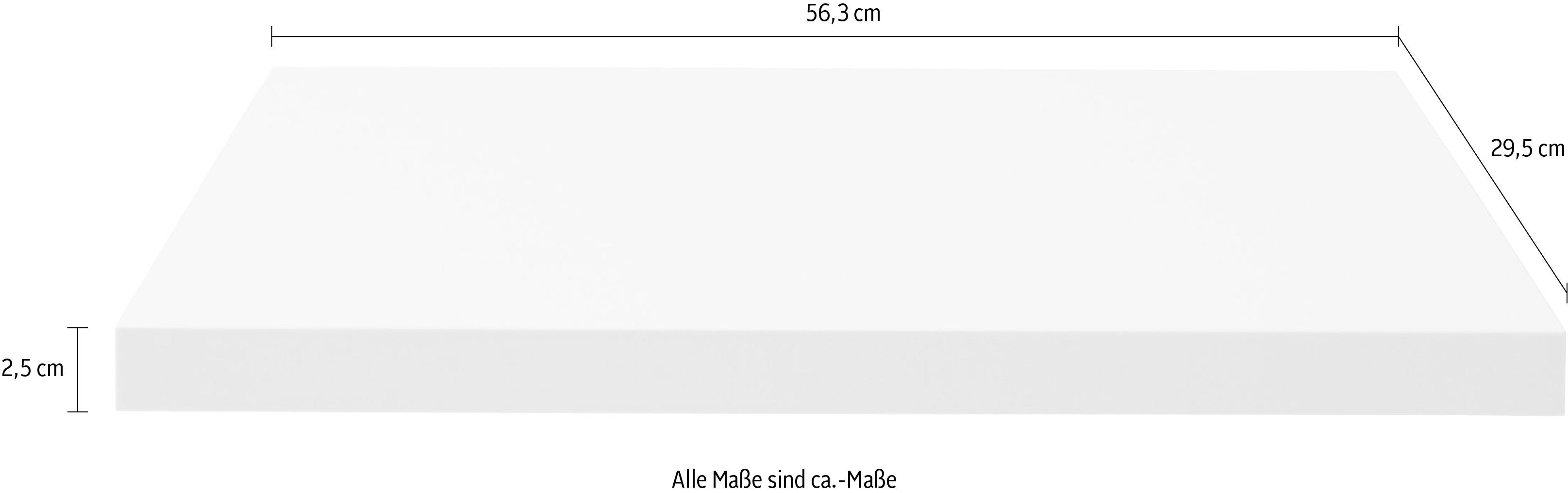 Müller SMALL LIVING Einlegeboden FLAI Fachboden FLA163 (1 St), Fachboden für unteren Schrank FLAI Home-Office