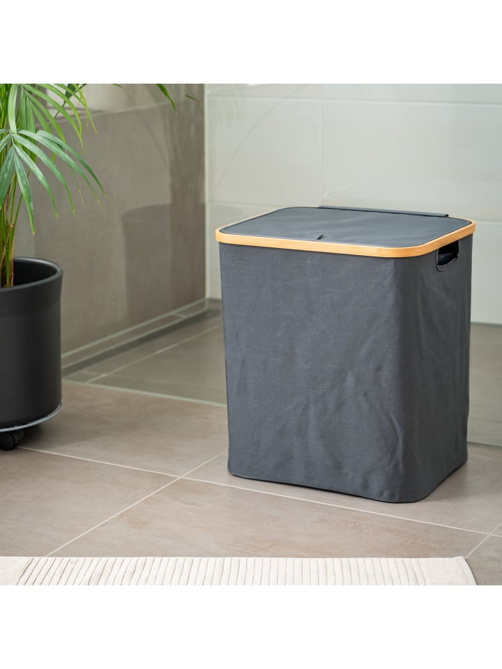 bremermann Wäschesammler 60 Liter grau günstig kaufen onesize