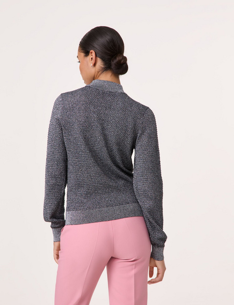 Pullover aus Struktur-Strick