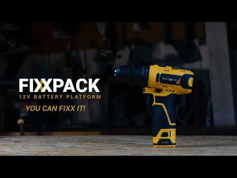 Batavia 7064215 FixxPack 12V akumulátorový rázový utahovák bez baterie a nabíječky