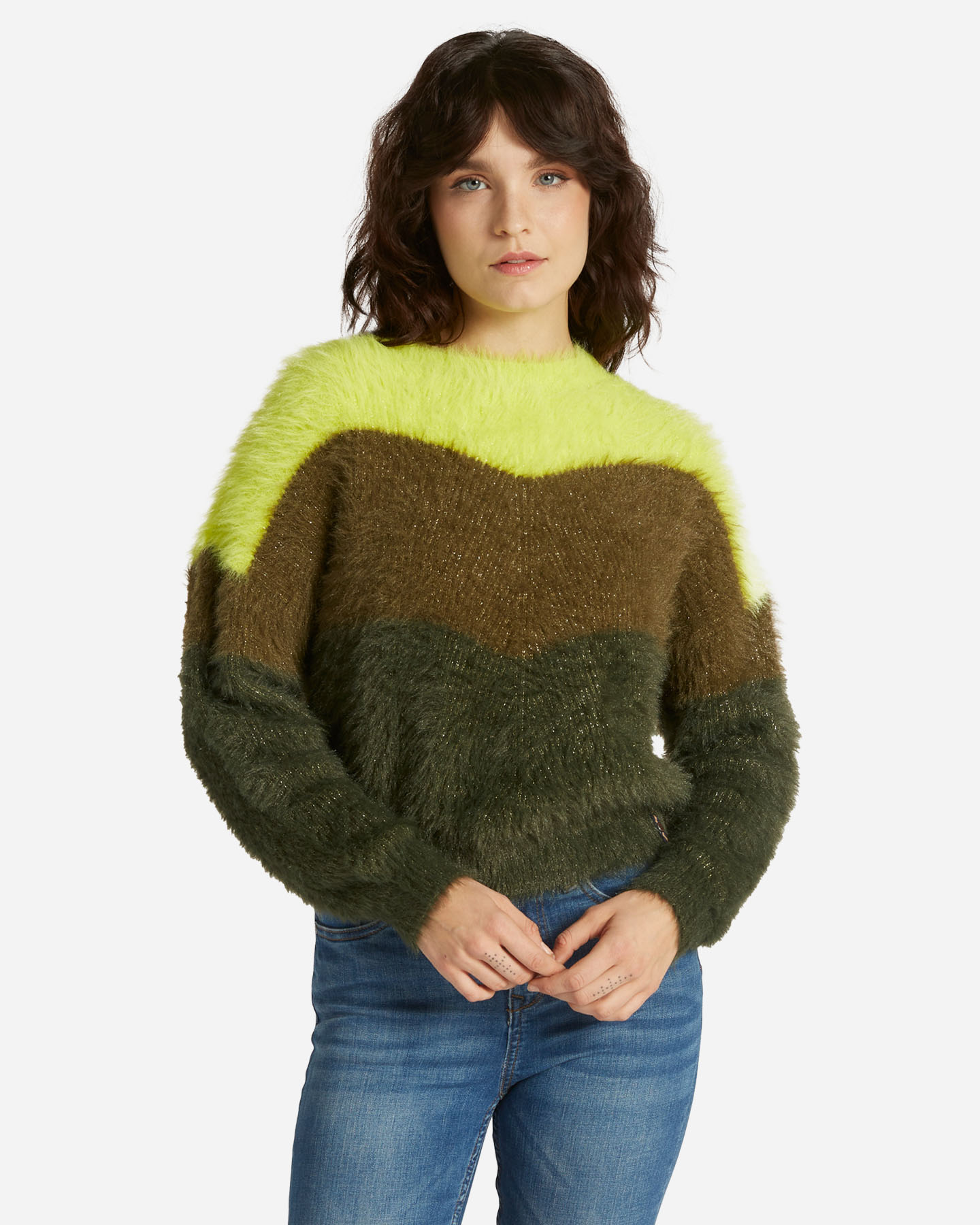 Maglione Mistral Chevron On Tone W MW553W23-896