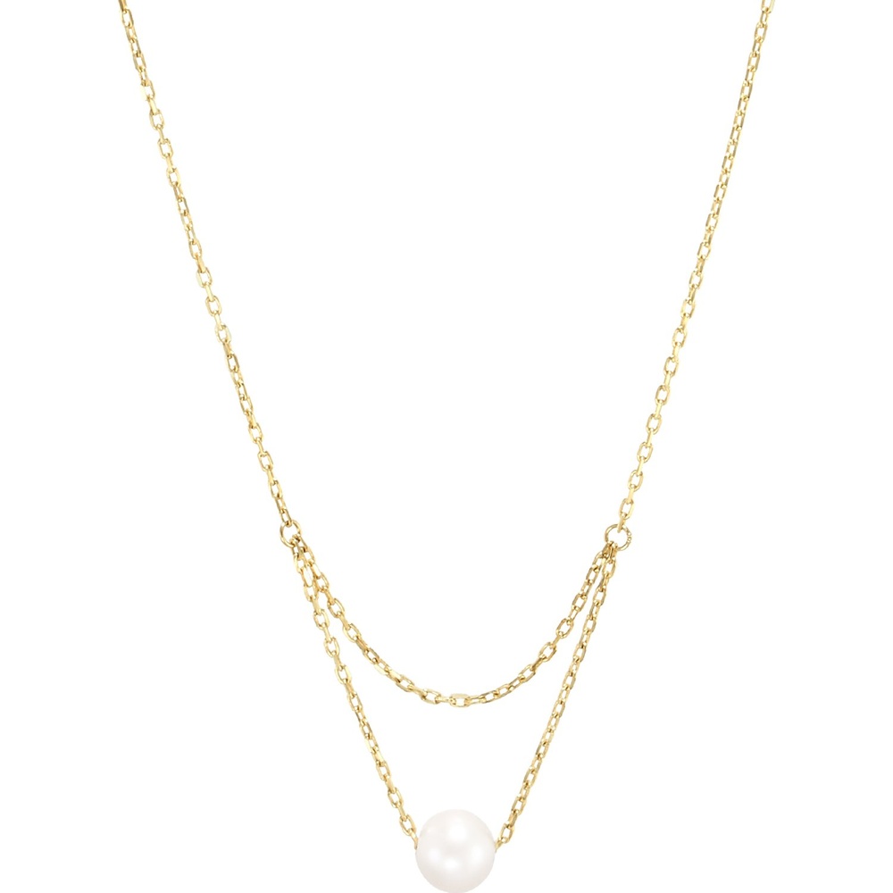 Valeria Chaînette 375 Or jaune collier