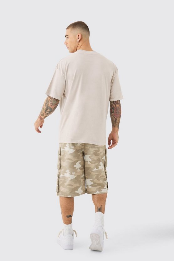 Oversized Washed Blurred Renaissance T-shirt