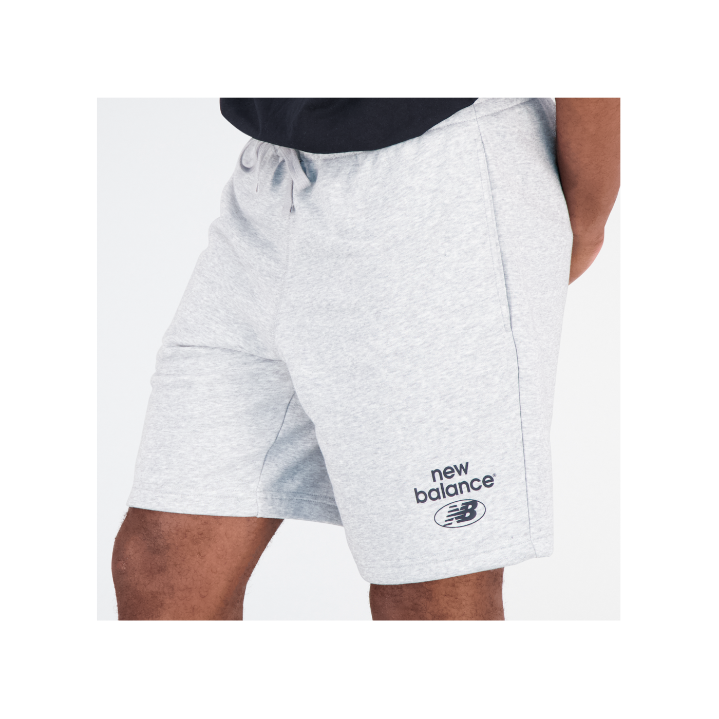 New Balance Essentials Reimagined Short Grau FAG