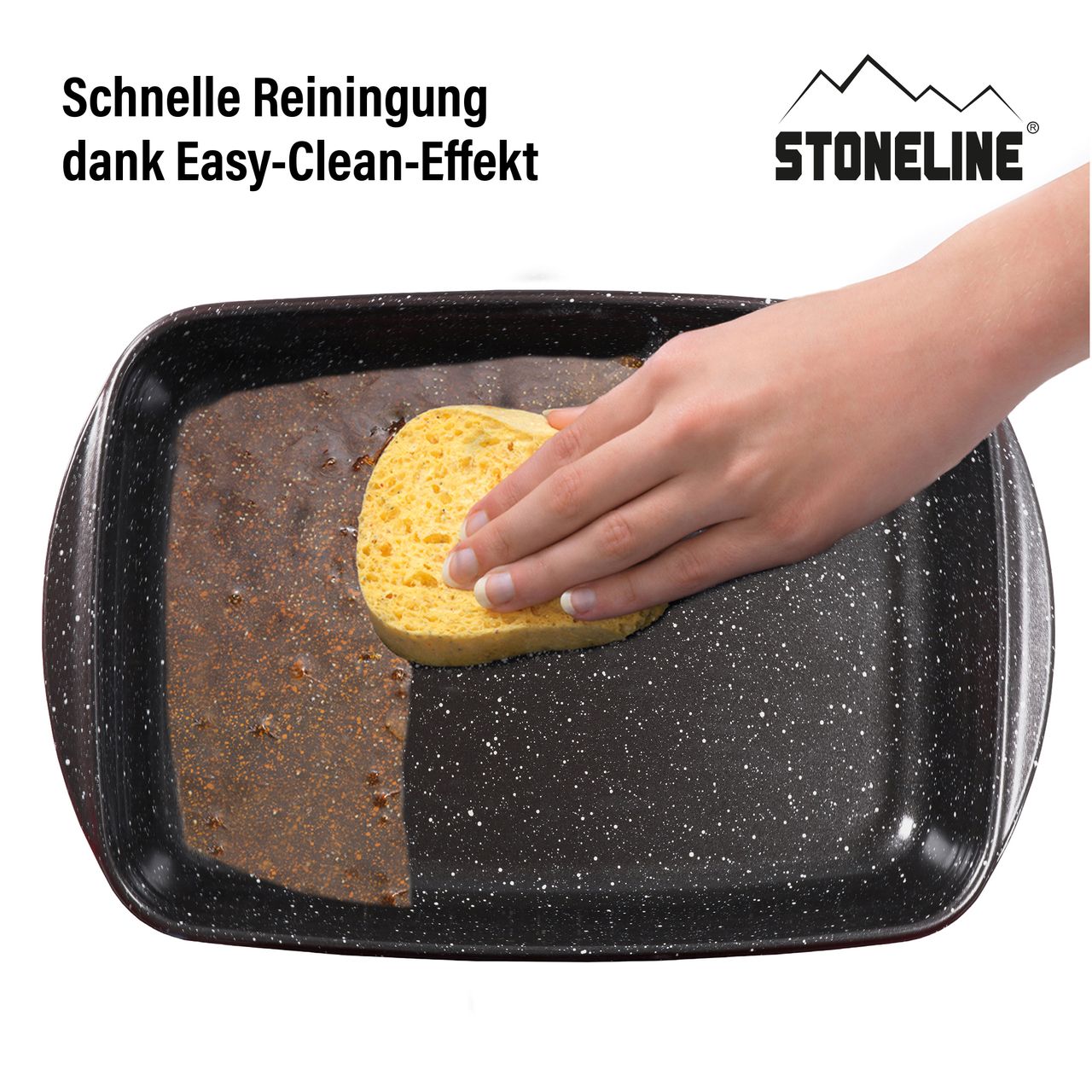 STONELINE® Antihaftbeschichtete Glasauflaufform