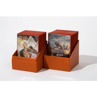 Ultimate Guard Return To Earth Boulder Deck Case 100+ Standardgröße Orange