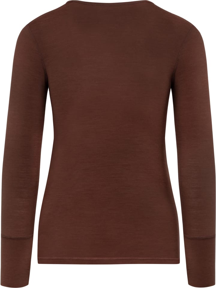 Normani Outdoor Sports Merino Umstands-Langarm-Shirt Cambria in Braun günstig kaufen