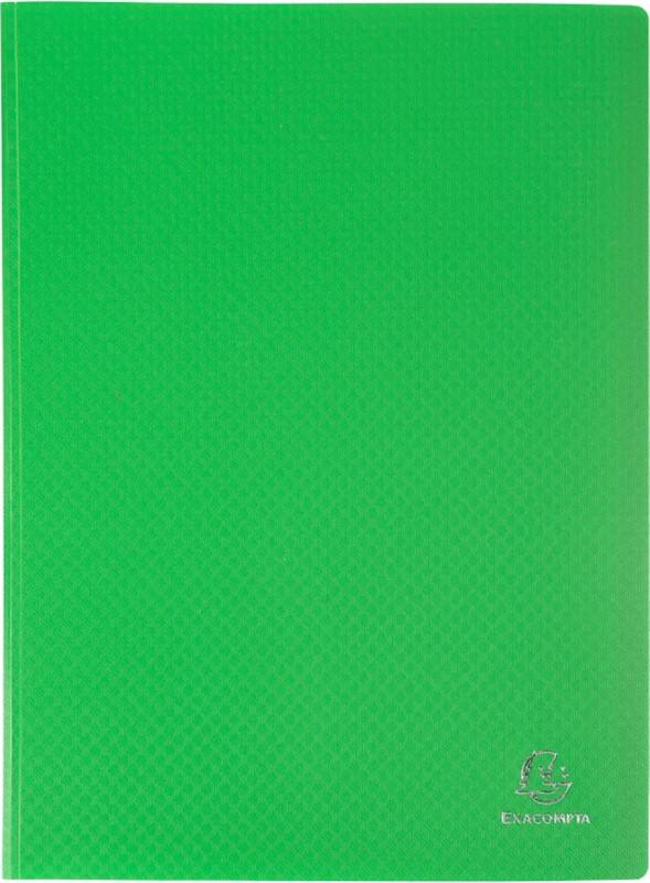 Exacompta OpaK Präsentationsmappe 50 Taschen DIN A4 Hellgrün 10 Stück