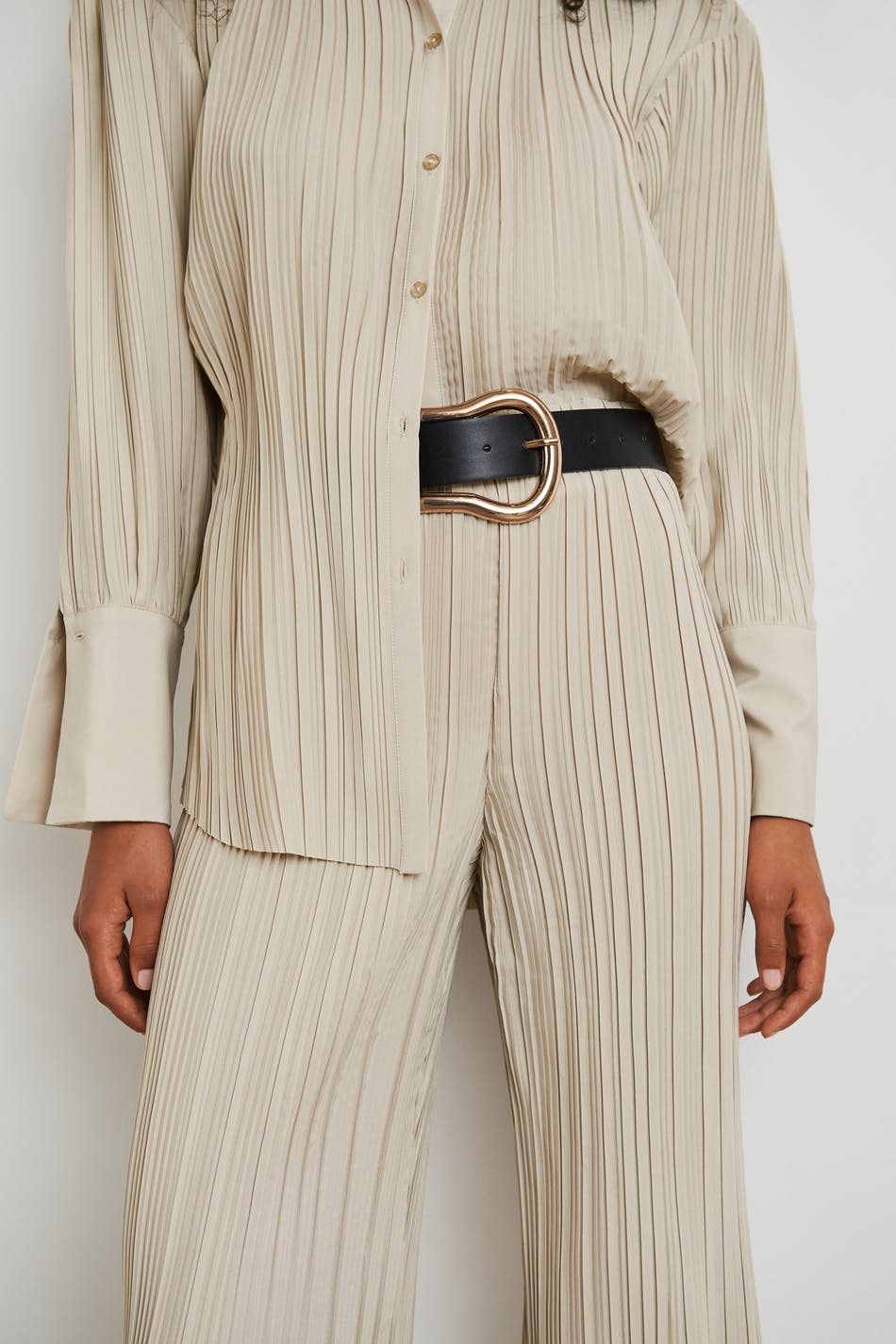 Acra pleated trousers