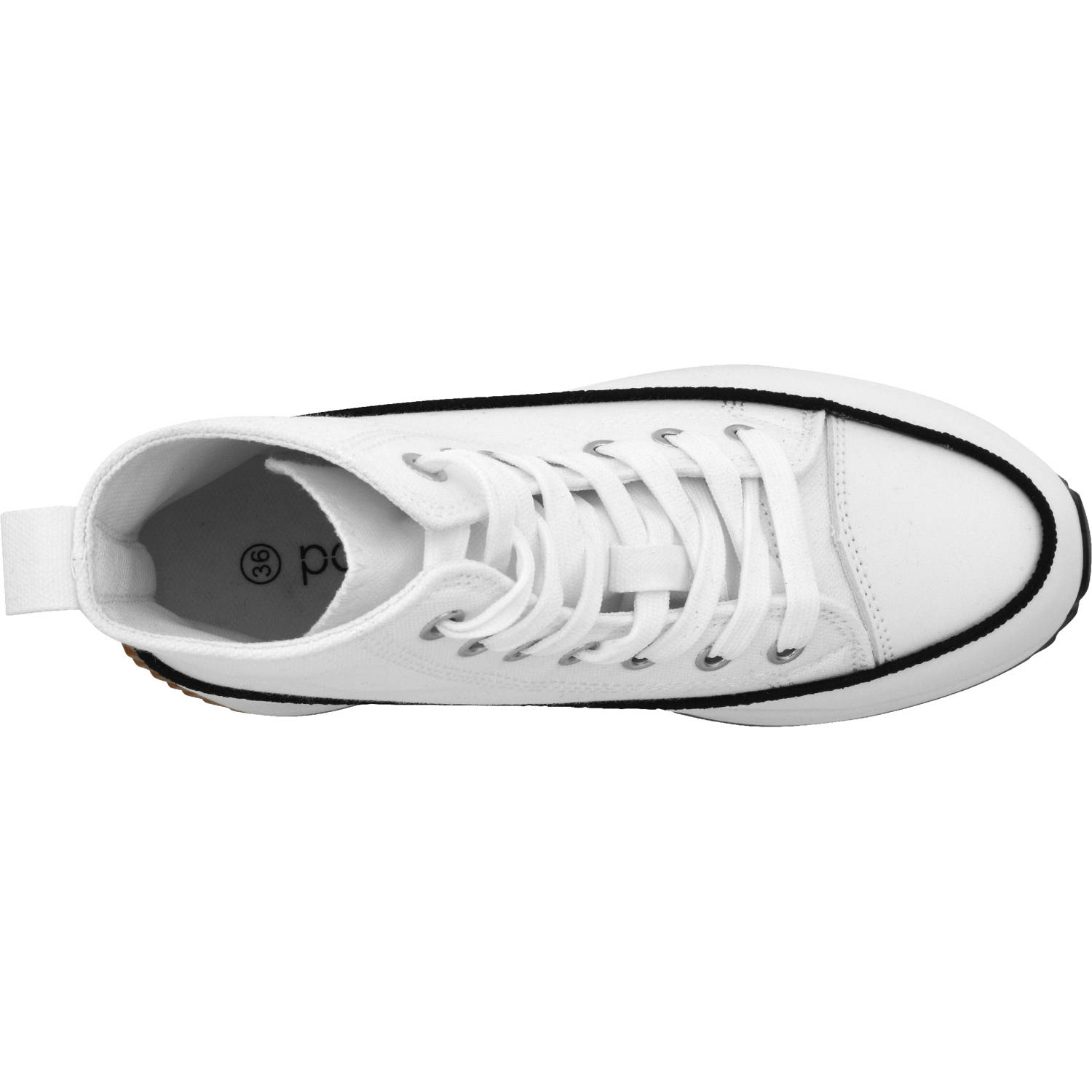 Palado Jaxi, Sneakers High, Damen, Weiß