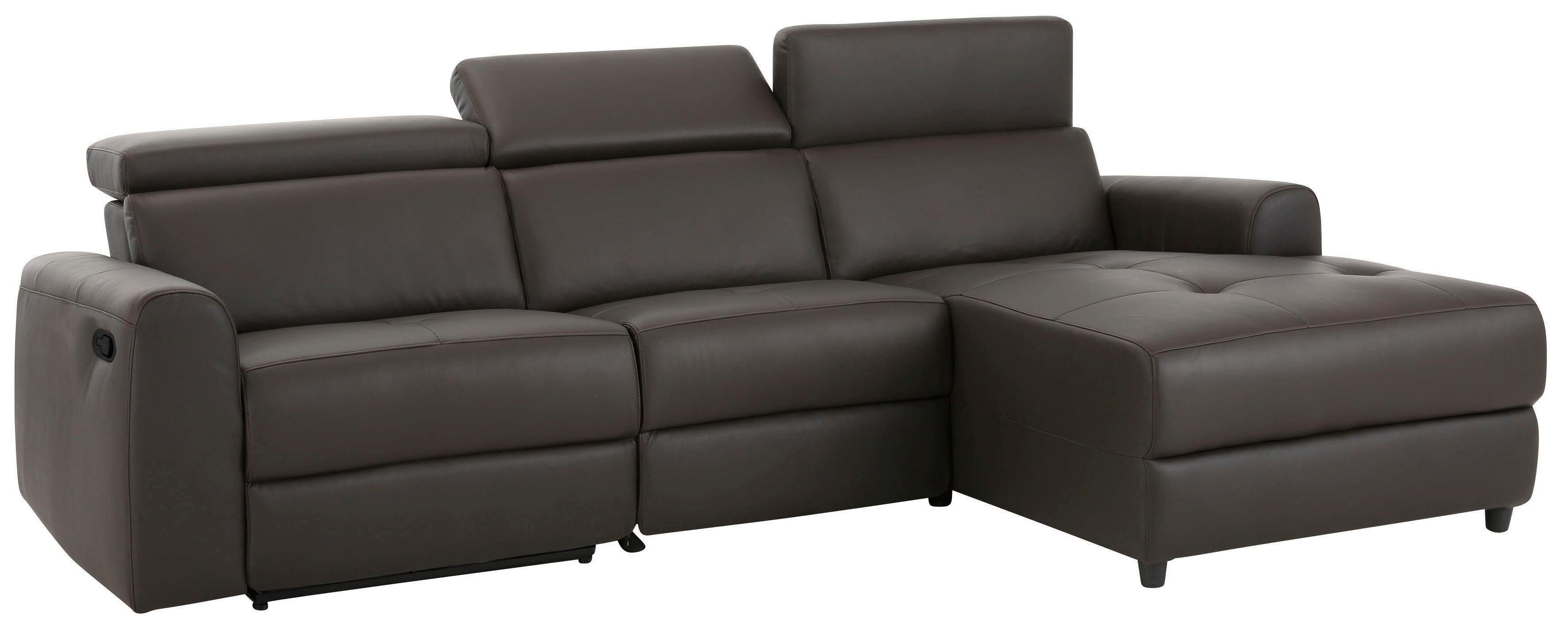 Home affaire Ecksofa Sentrano, auch mit elektrischer Funktion mit USB-Anschluß, in 4 Bezugsvarianten