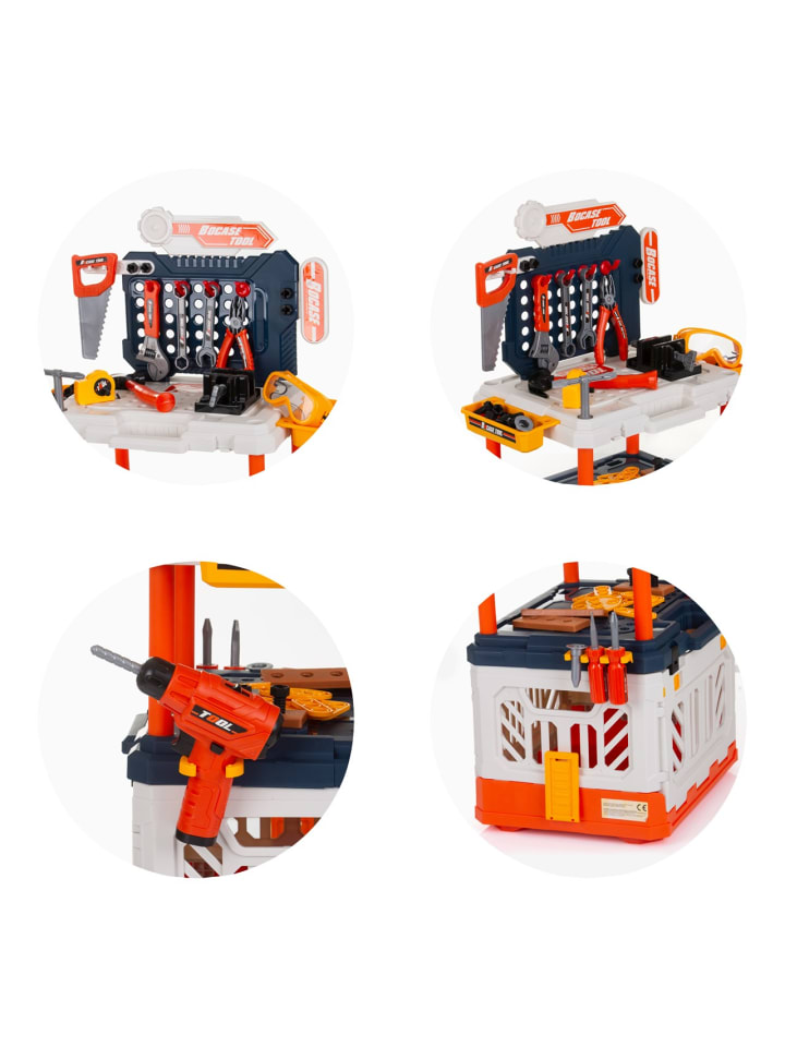 Chipolino 4 in 1 Kinder-Werkbank in bunt günstig kaufen onesize