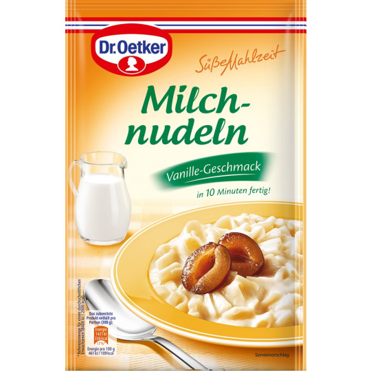 Dr.Oetker Milchnudeln Vanille-Geschmack 116G