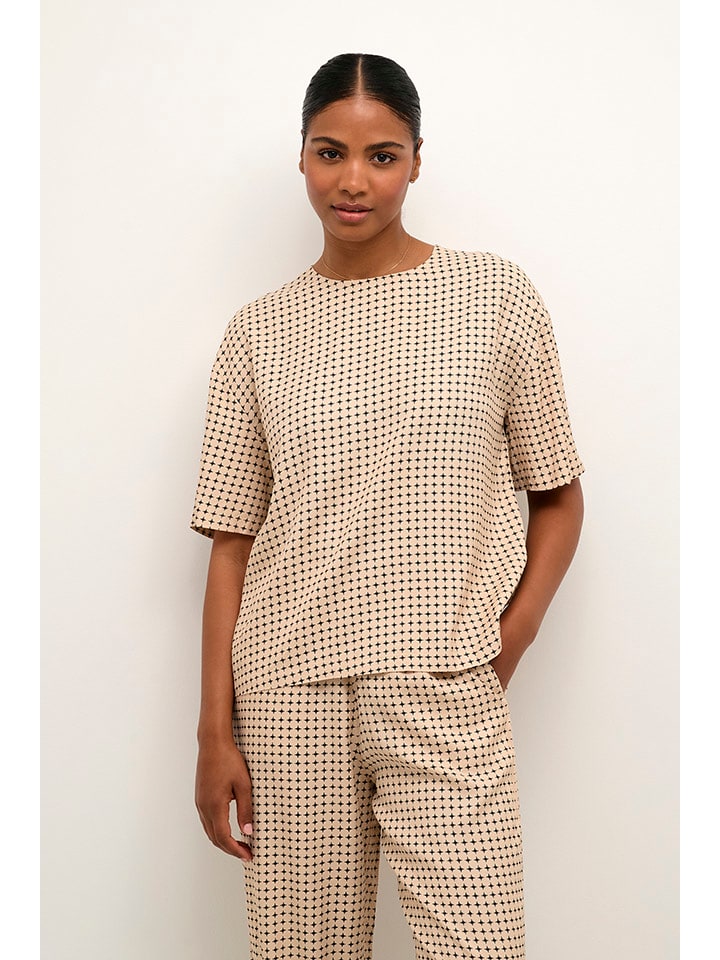 Kaffe Bluse in Beige günstig kaufen