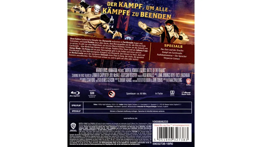 Mortal Kombat Legends: Battle of the Realms