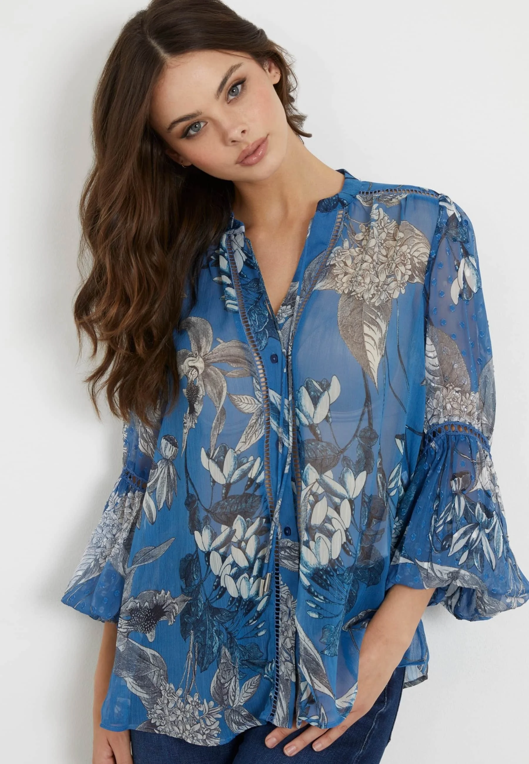 Camisa Guess MIT BLUMEN