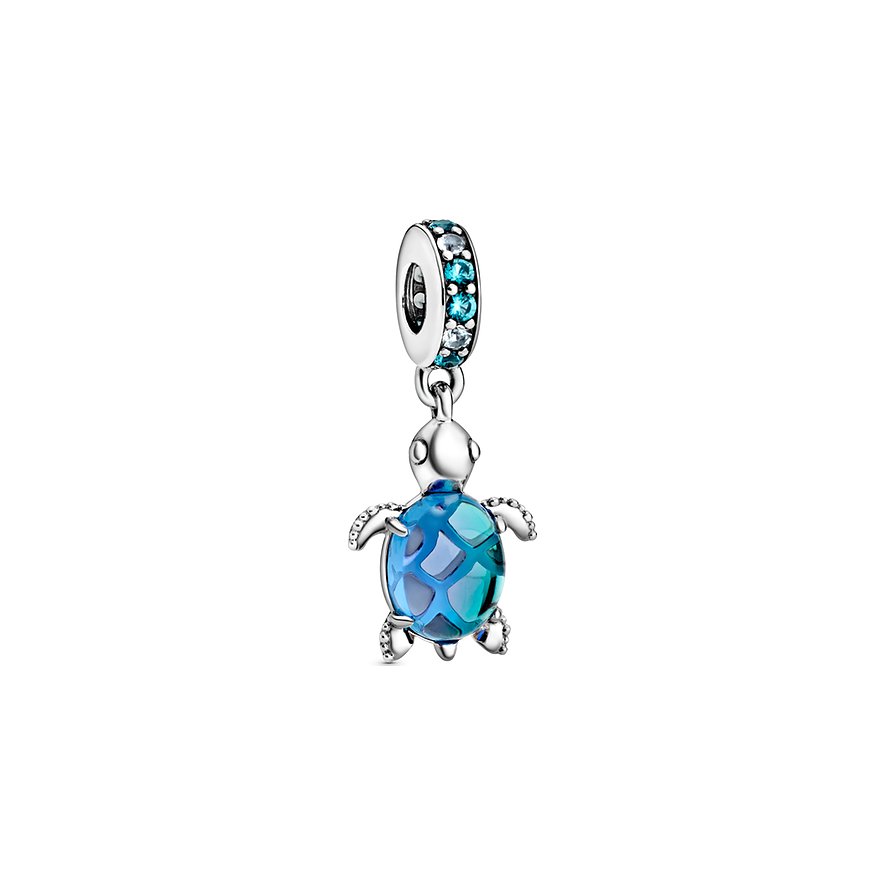 Pandora Charm Moments Meeresschildkröte Murano-Glas