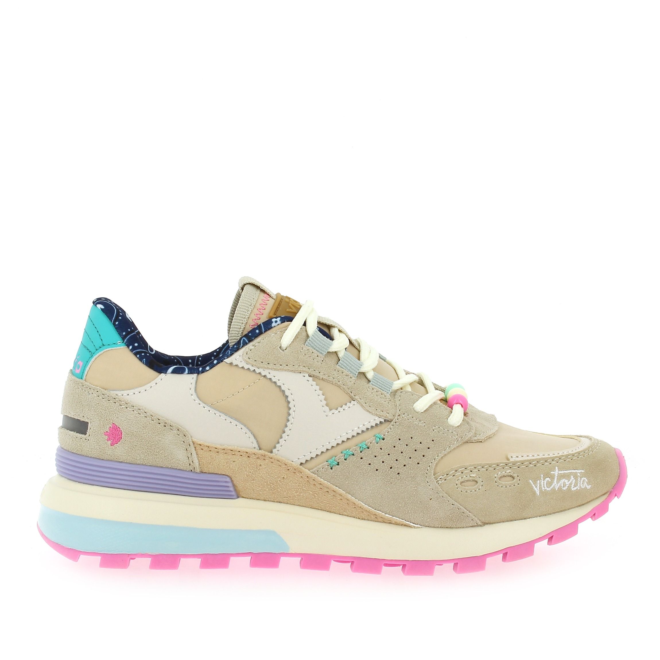 Victoria  LUNA MULTICOLORE - Beige Multi