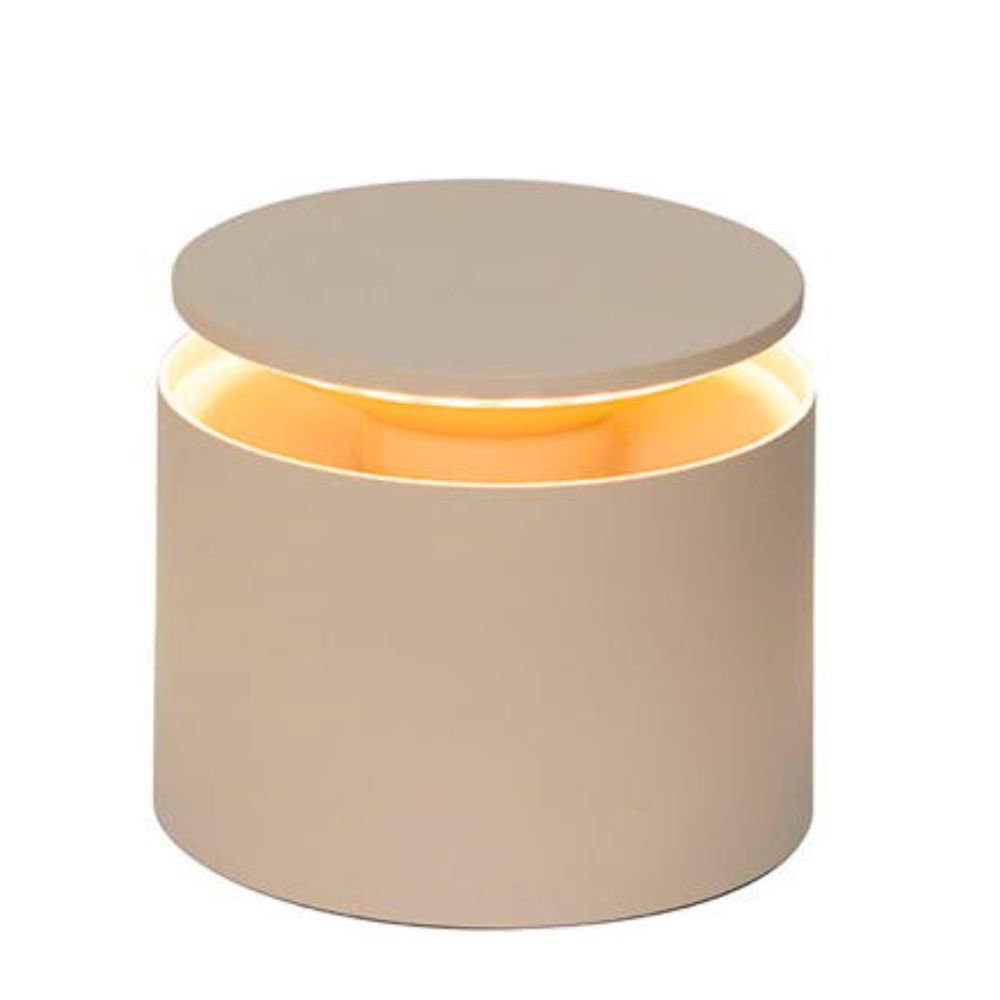 Zafferano LED Tischleuchte LED Akku Tischleuchte Push Up in Sandfarbig 2,2W 134lm IP54, keine Angabe, Leuchtmittel enthalten: Ja, fest verbaut, LED, warmweiss, Tischleuchte, Nachttischlampe, Tischlampe