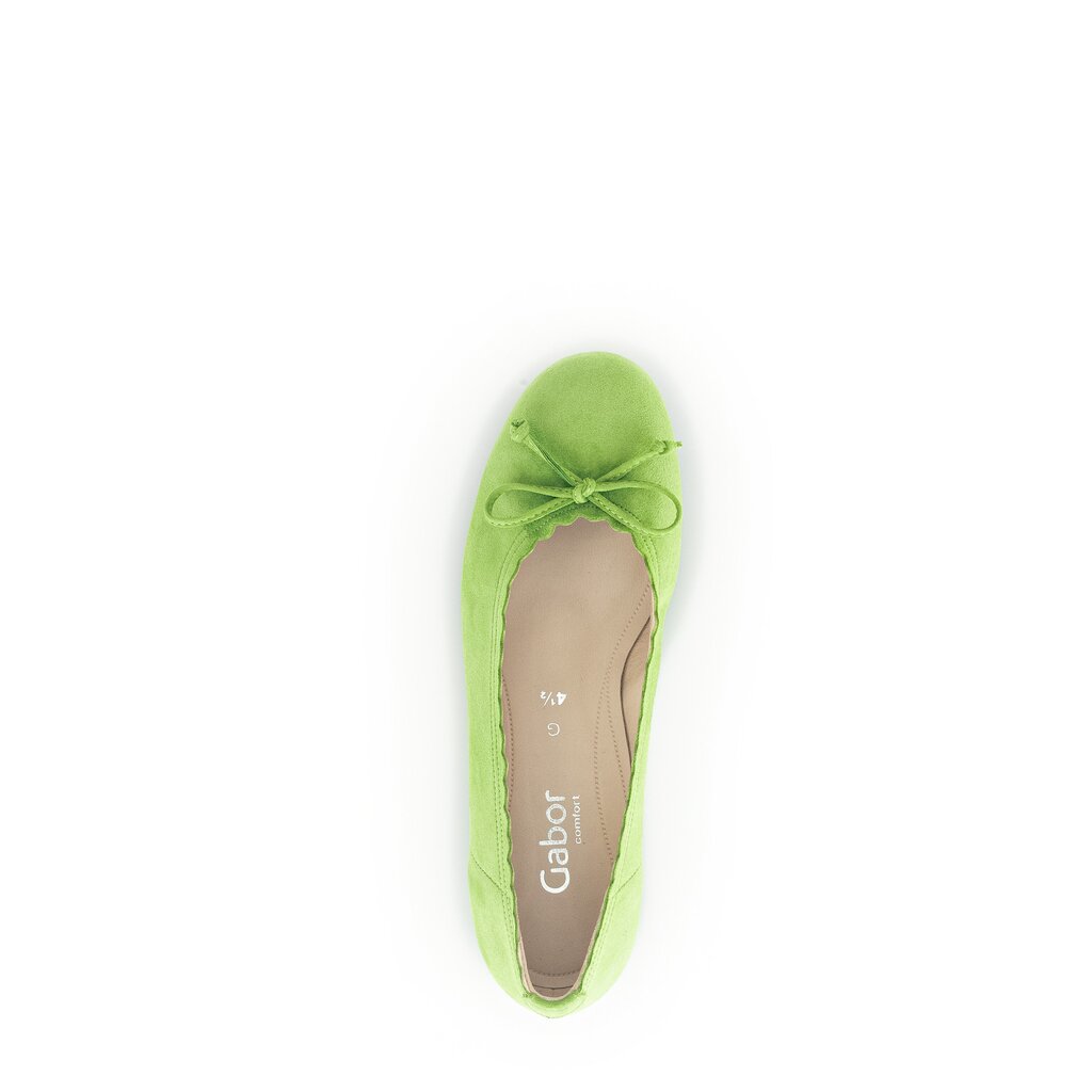 Gabor comfort Eleganter Ballerina grün