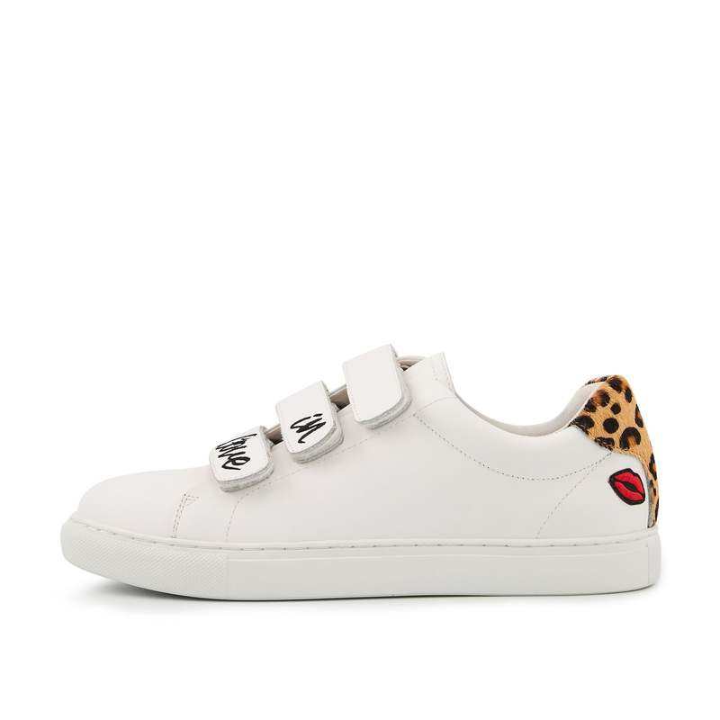 Baskets en cuir Edith crazy