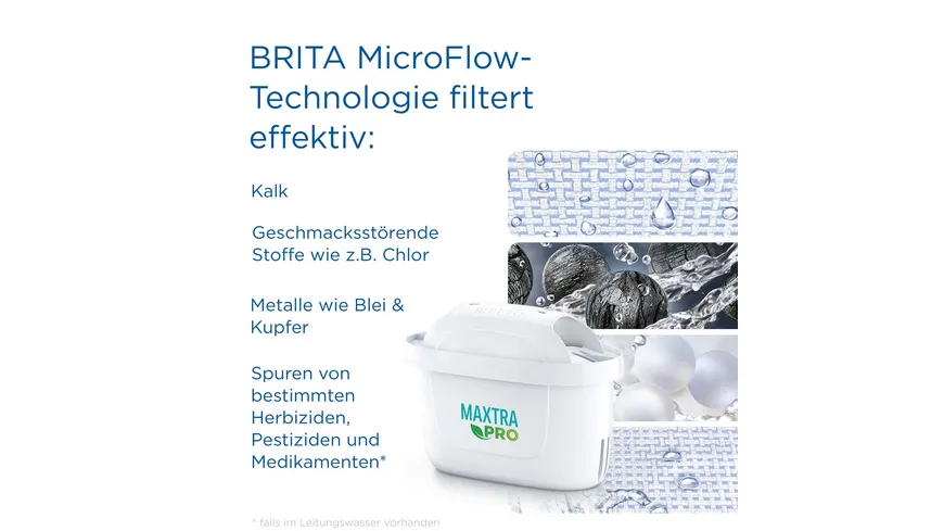 BRITA Wasserfilter Marella XL blau inkl. MX PRO